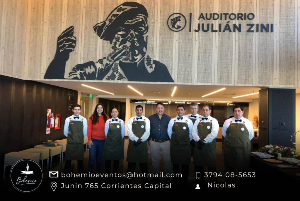 Nos enorgullece haber formado parte de la inauguración del nuevo edificio e instalaciones del banco de corrientes en su auditorio que lleva el nombre de Julian Zini .